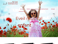 Tablet Screenshot of mon-eveil-musical.com